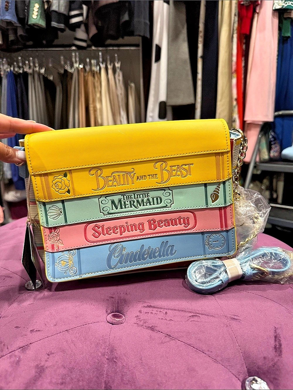 Loungefly Disney Princess Books Crossbody Bag Crossbody Bag